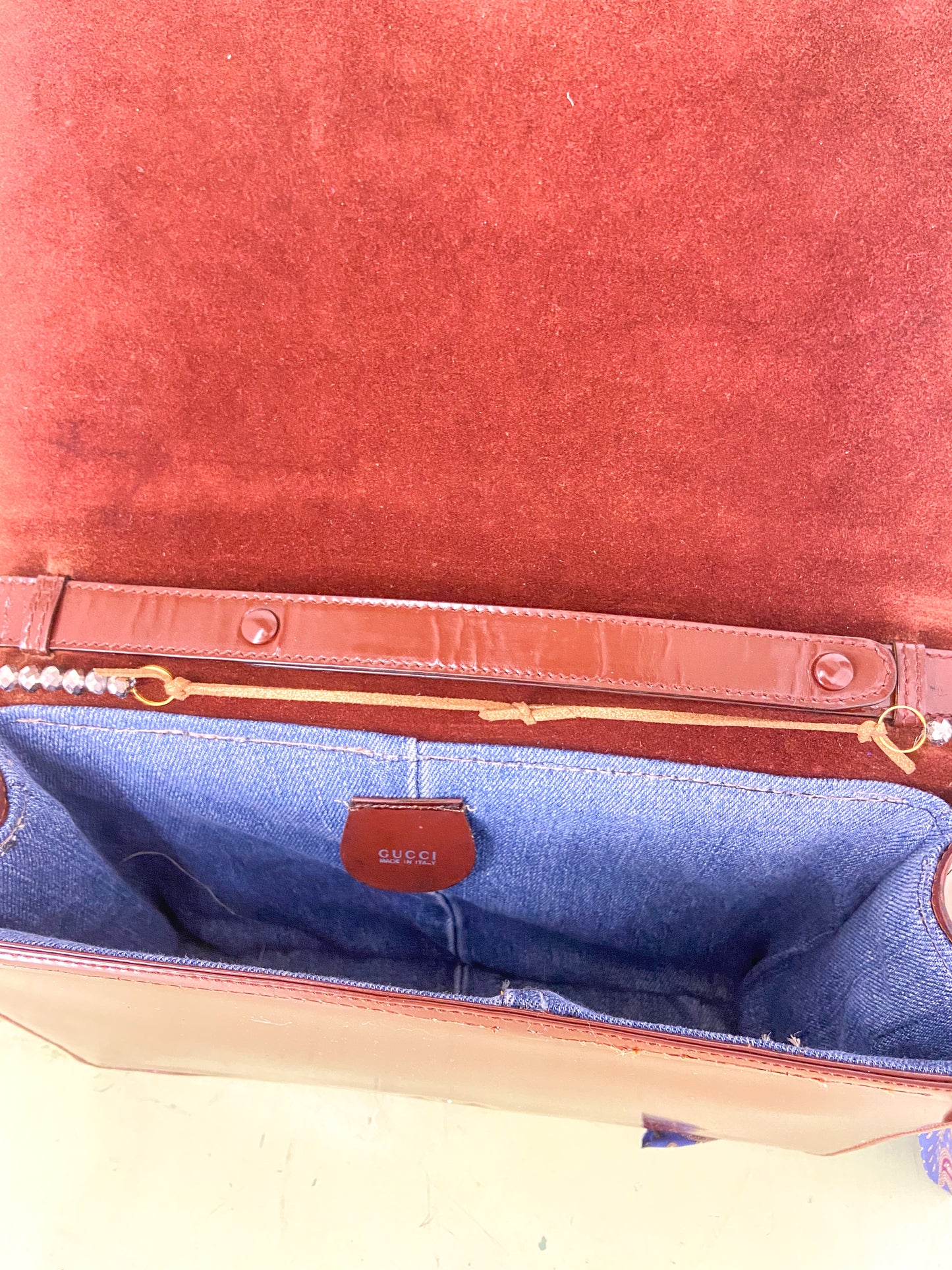 OOAK Upcycled Authentic Vintage Gucci Purse with Horse Bit