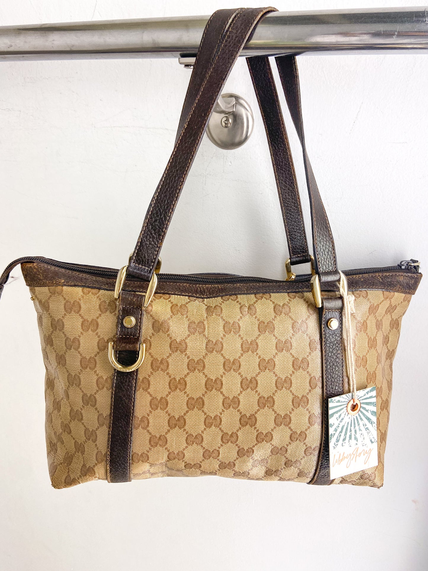 OOAK VINTAGE GUCCI AIRPLANE CHARM PURSE