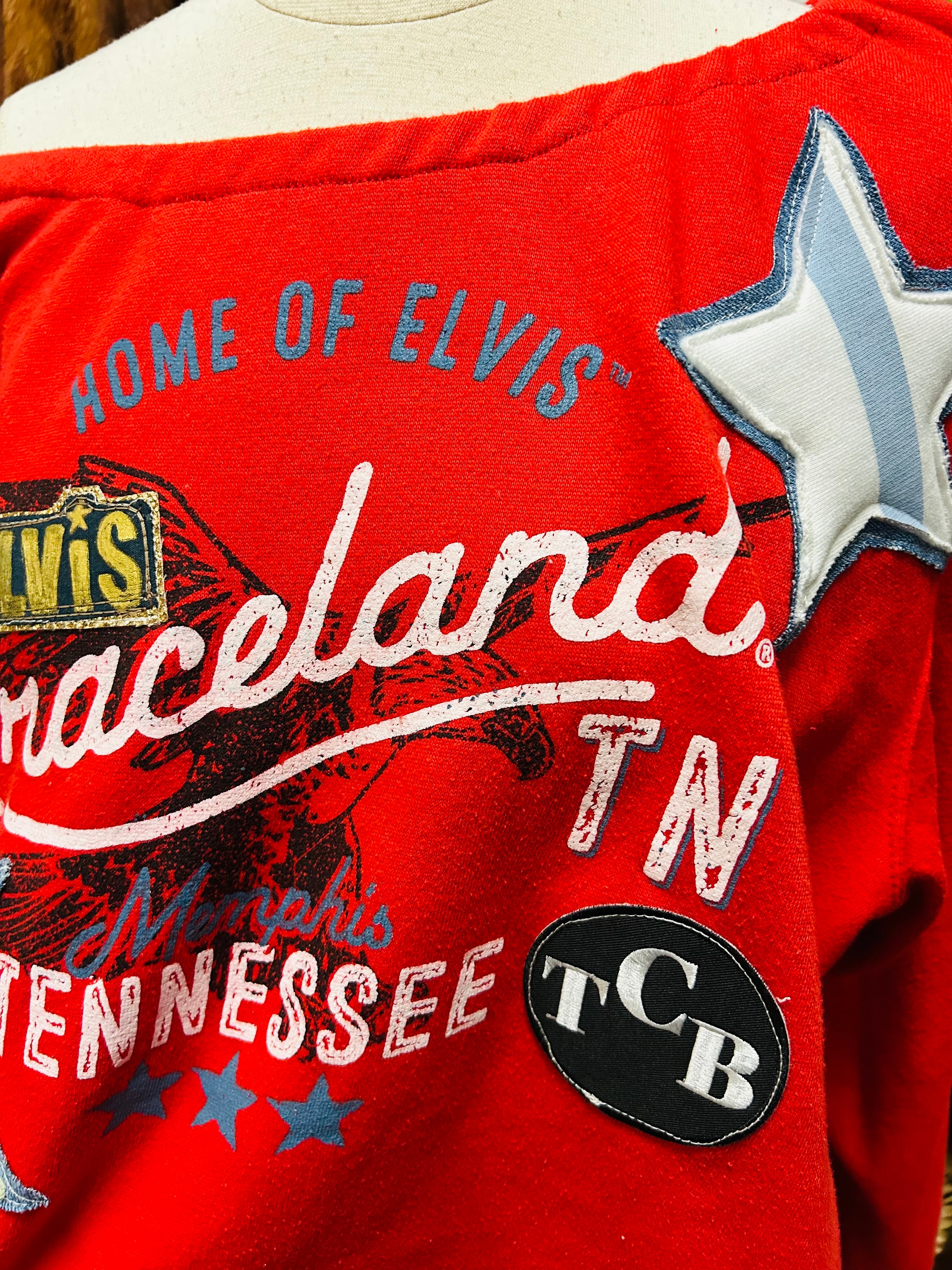 OOAK Graceland Patchwork Sweatshirt
