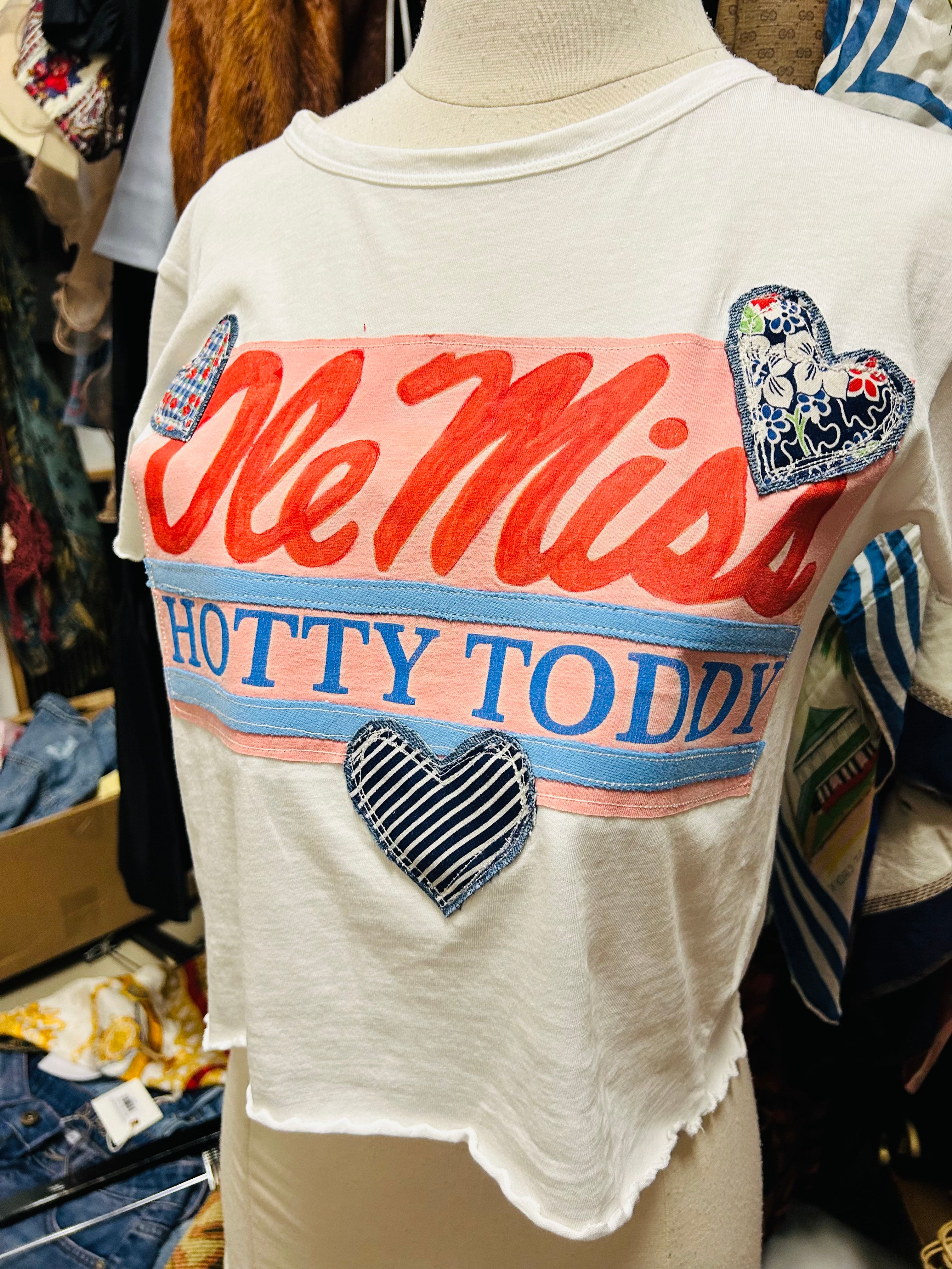 OOAK Hotty Toddy Patchwork Tee