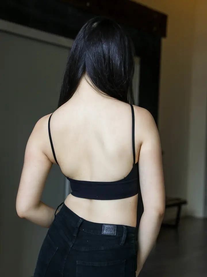Plot Twist Low Back Bralette