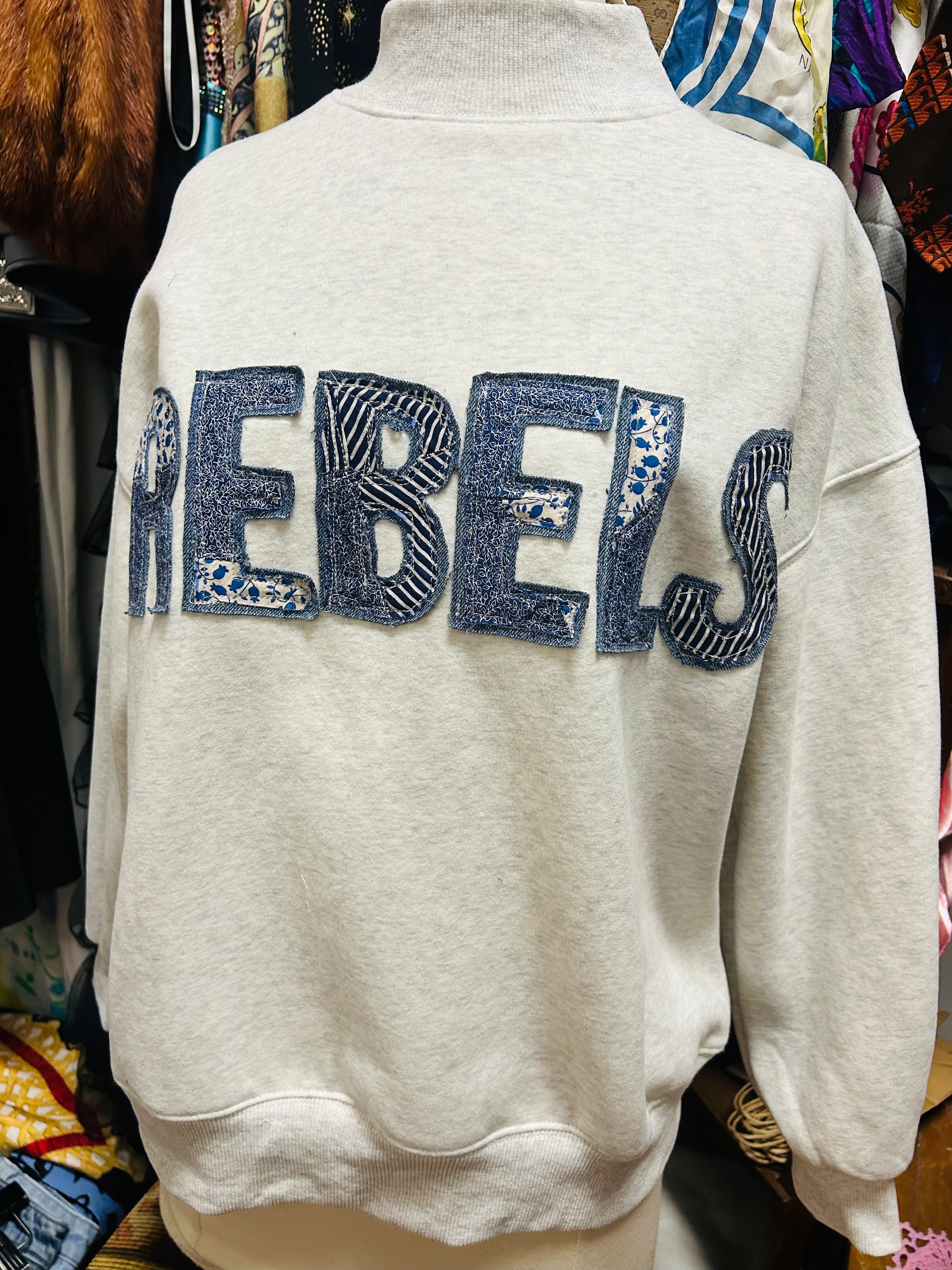 OOAK Patchwork Rebels Sweatshirt
