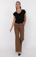 Sage the Label Jordan Side Ruched Sweater Tank
