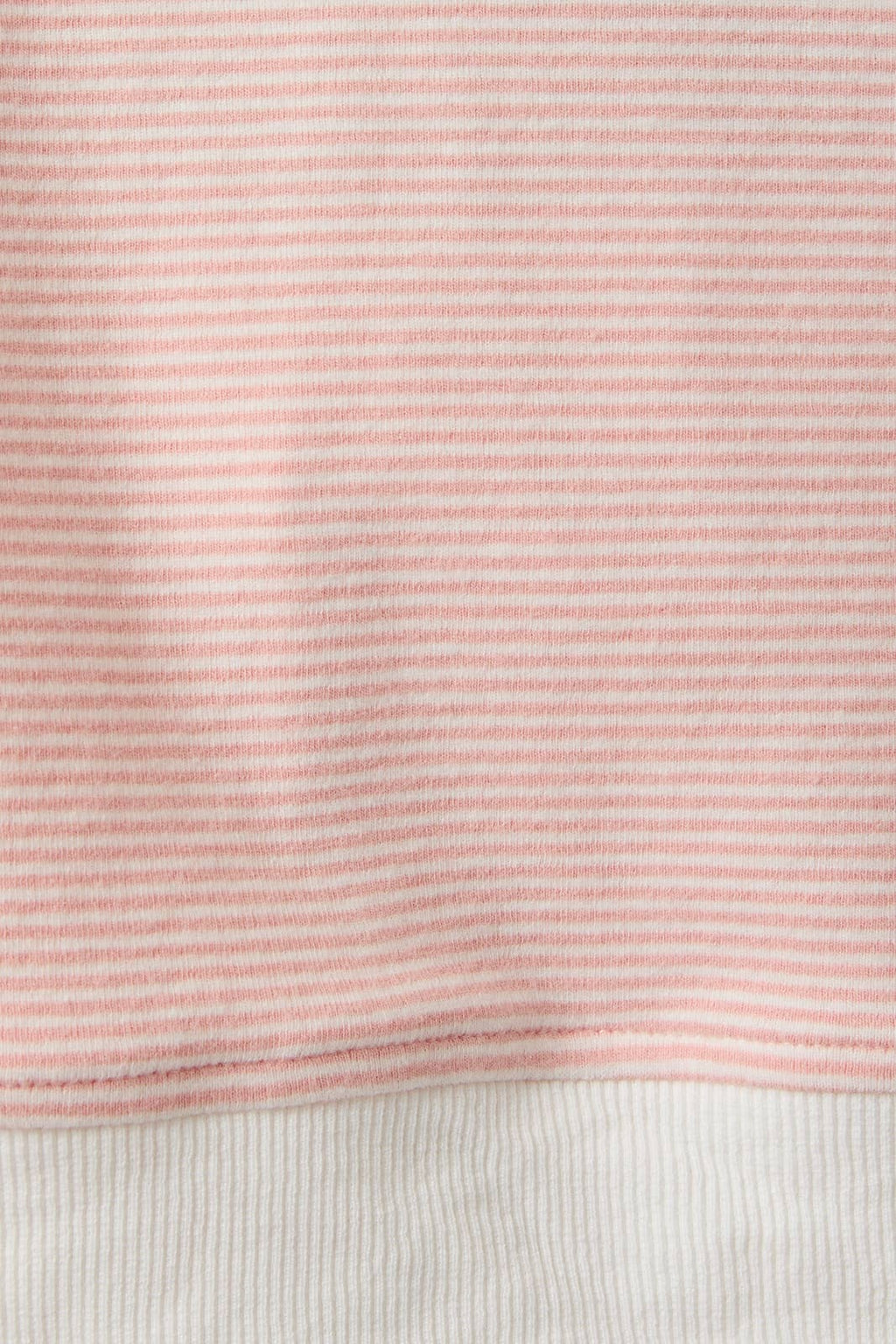 MOCK NECK STRIPE SWEATSHIRTS TOP