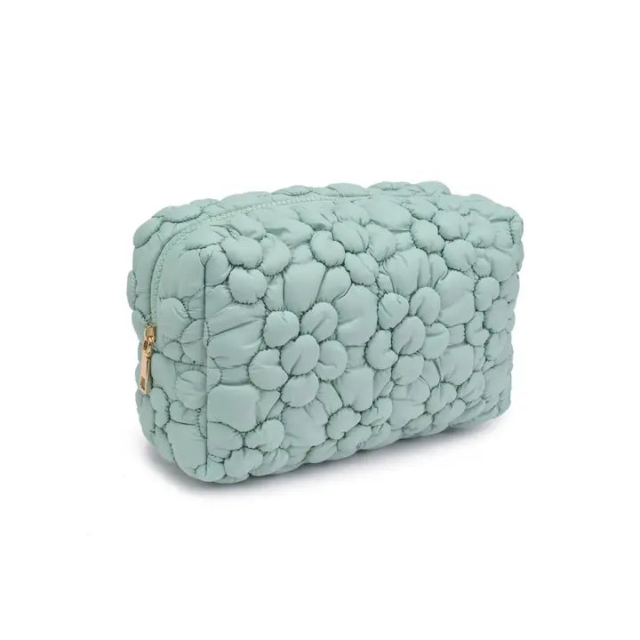 Flora Pop Nylon Cosmetic Pouch