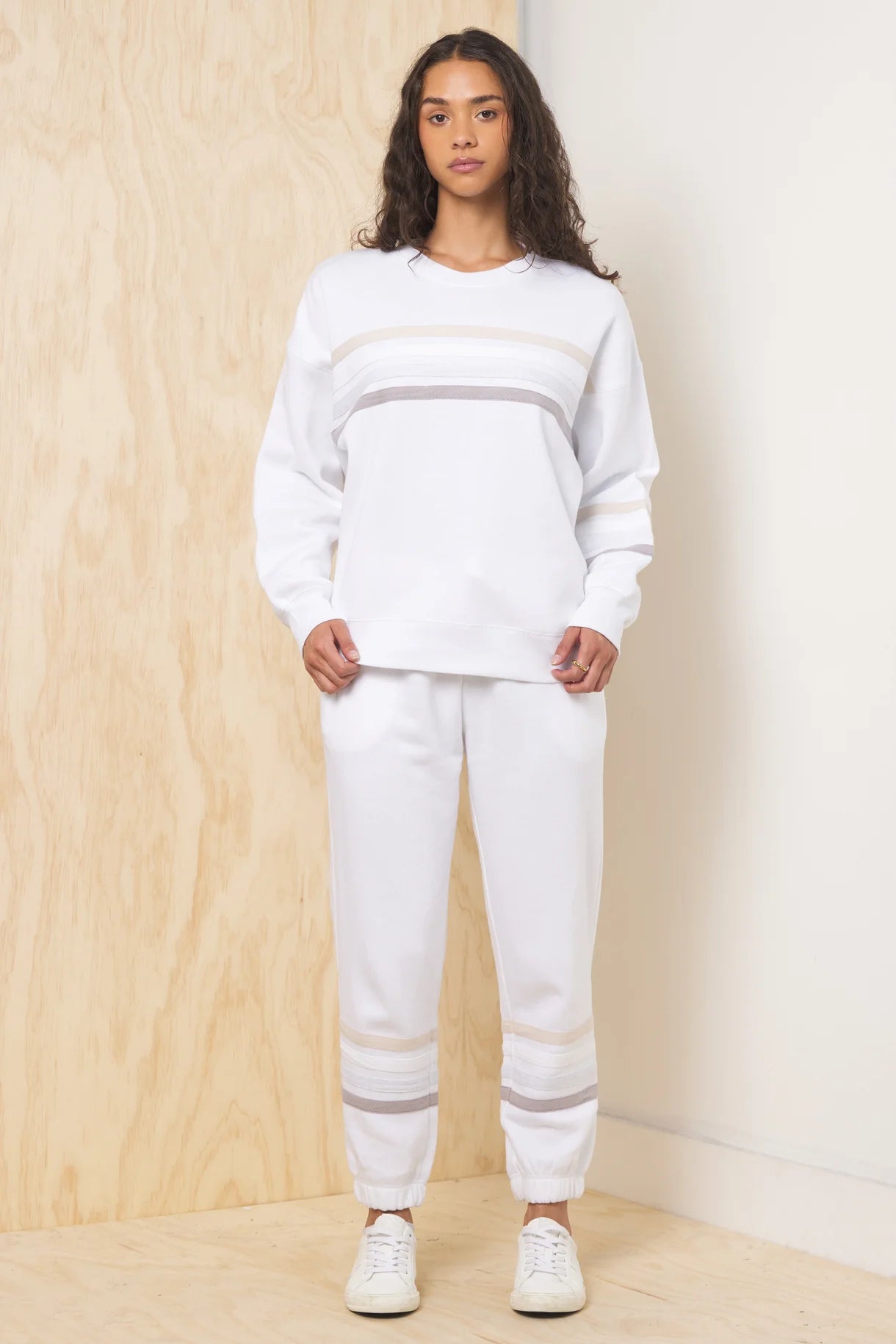 Vintage Havana Stripe Fleece Jogger