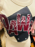 OOAK Patchwork Dawgs Tank