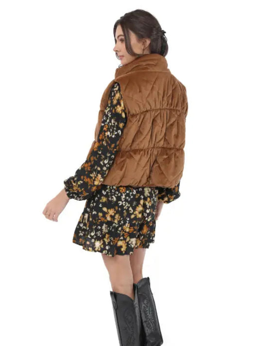 Sadie and Sage Cosmic Quilted Vest