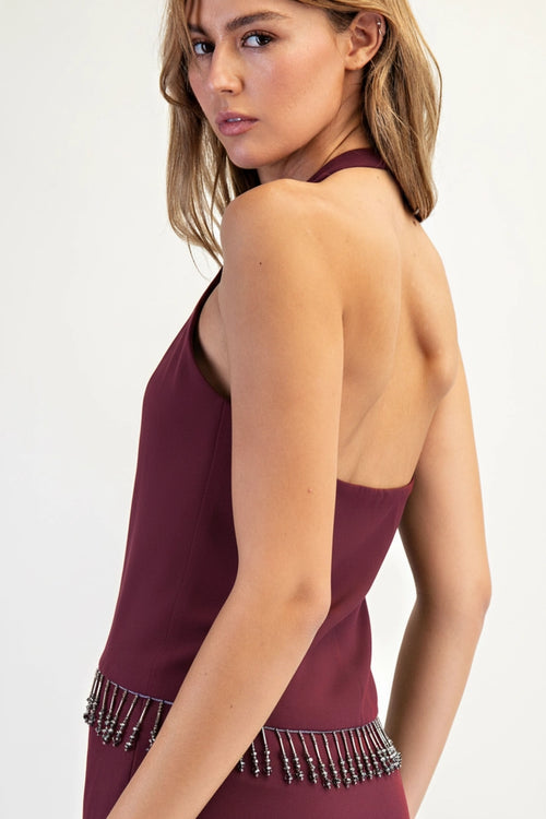 Work of Art Halter Top