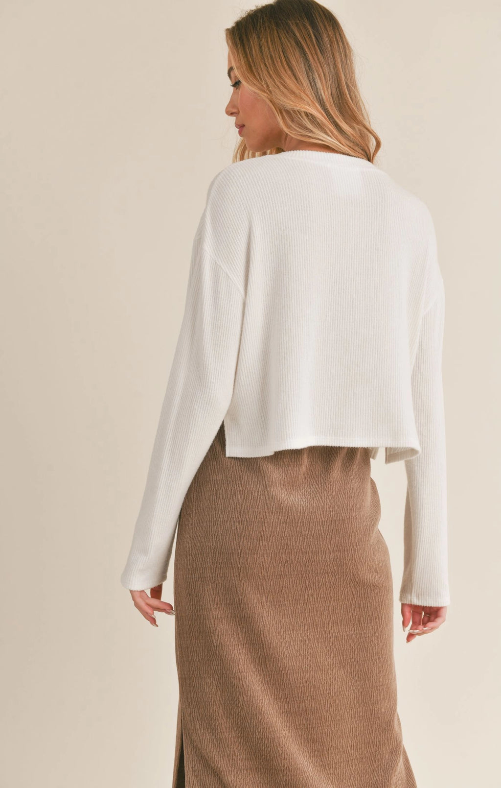 Sadie & Sage Key Crewneck Knit Top