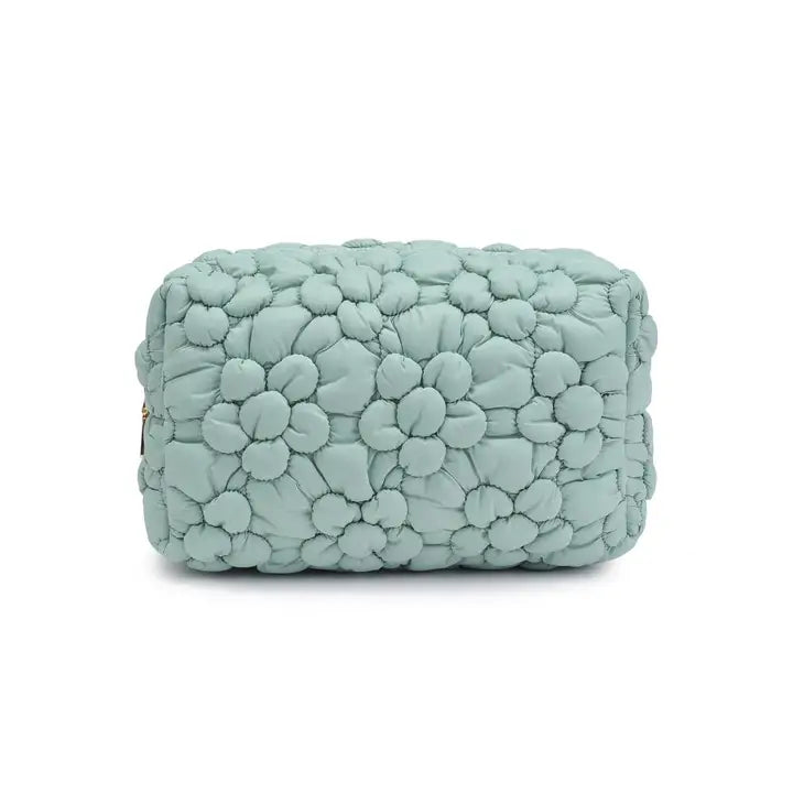 Flora Pop Nylon Cosmetic Pouch