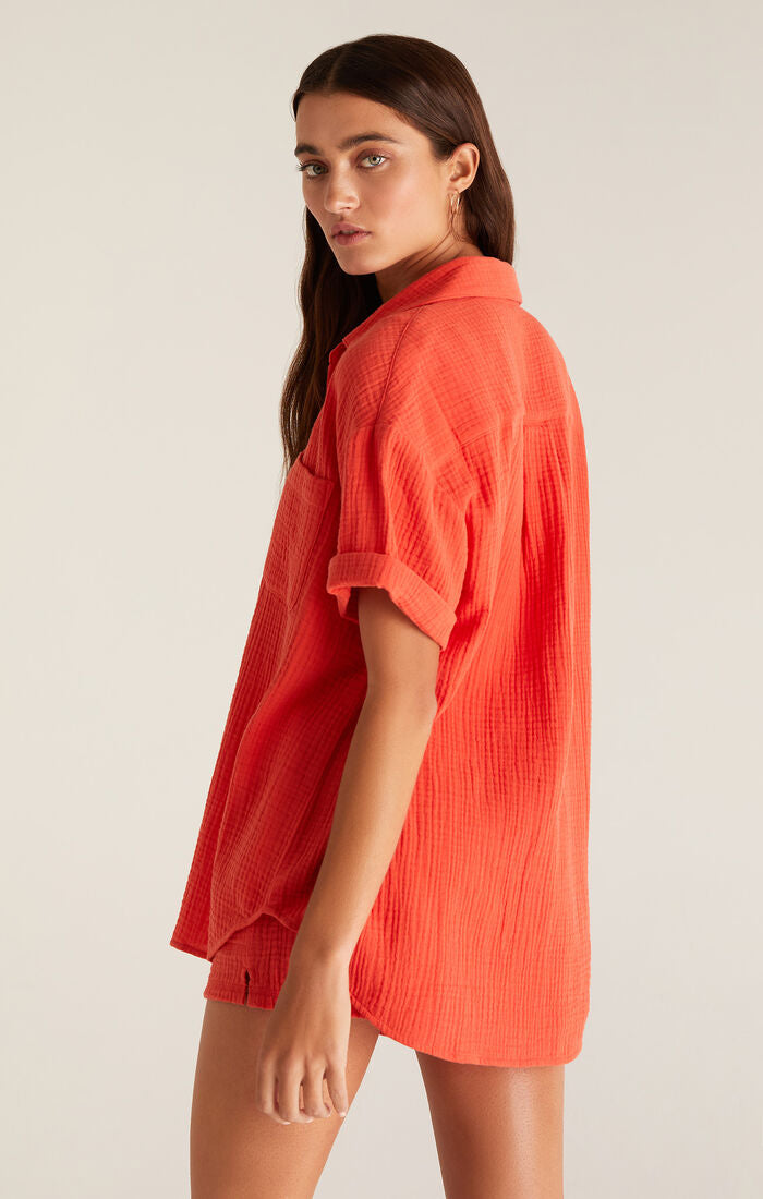 Z Supply Sundown Gauze Shirt