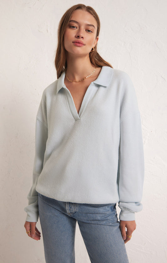 Z Supply Nico Reverse Fleece Top