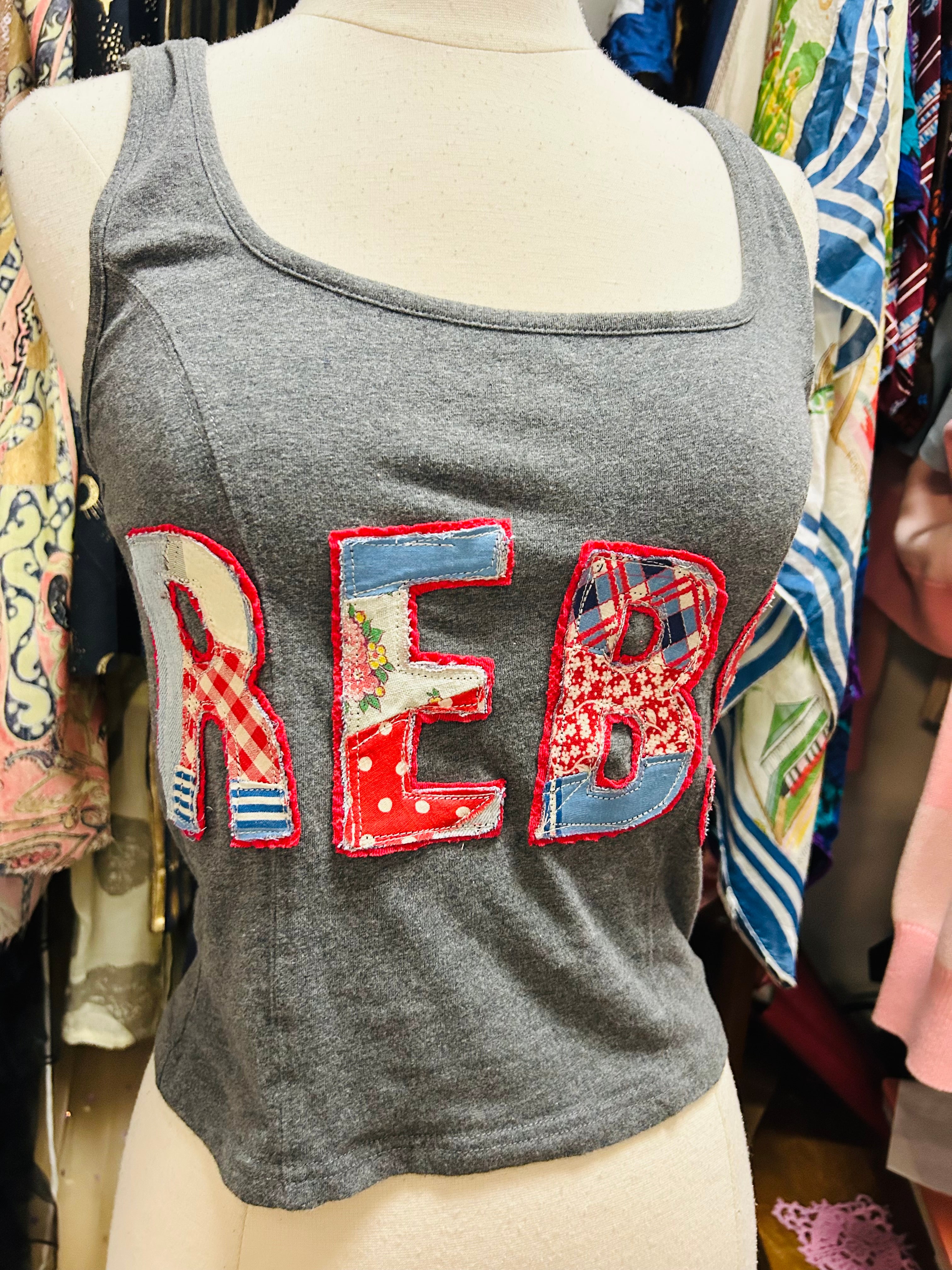 OOAK Rebs Patchwork Tank