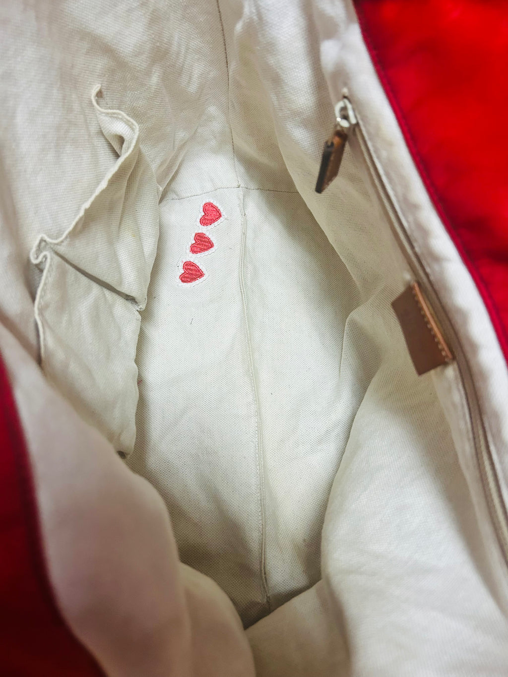 OOAK Bird Song Vintage Gucci Nylon Satchel