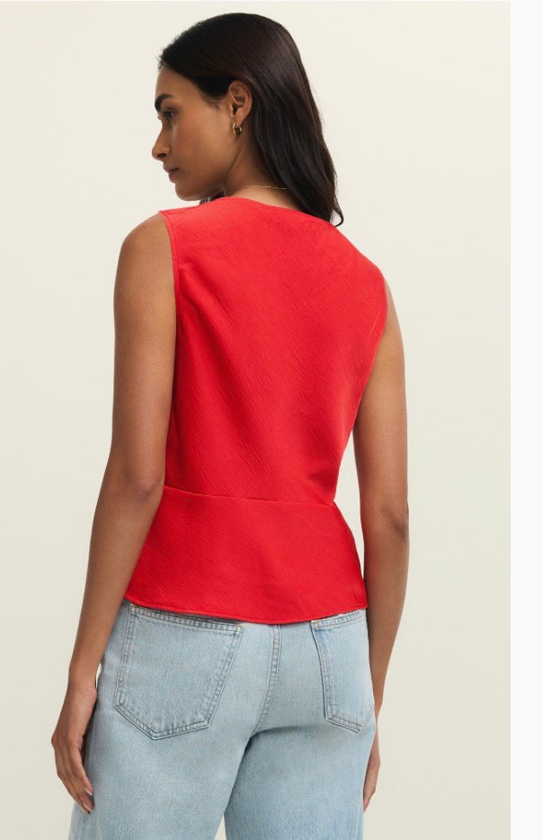 Z Supply Luana Satin Top