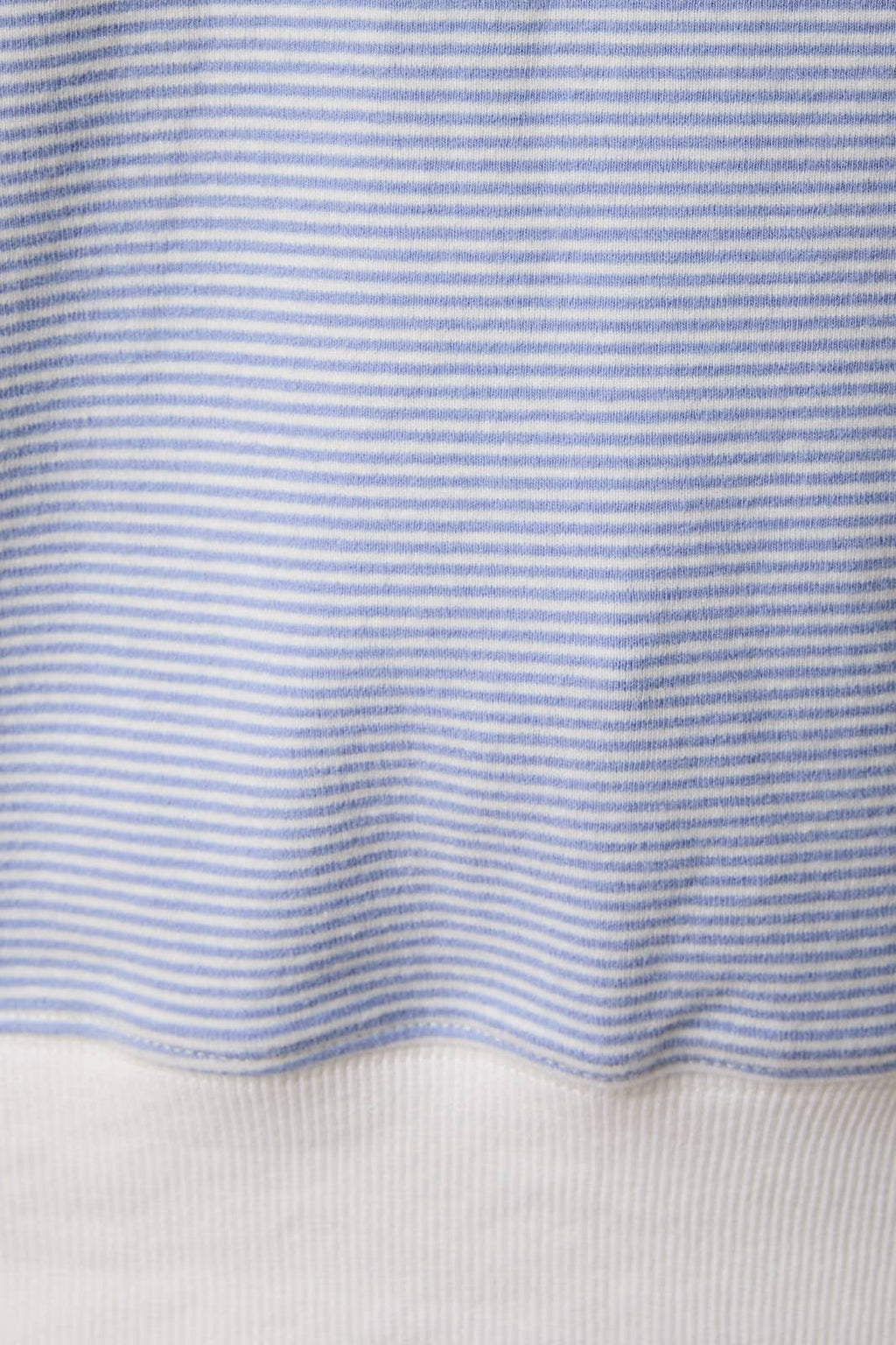 MOCK NECK STRIPE SWEATSHIRTS TOP