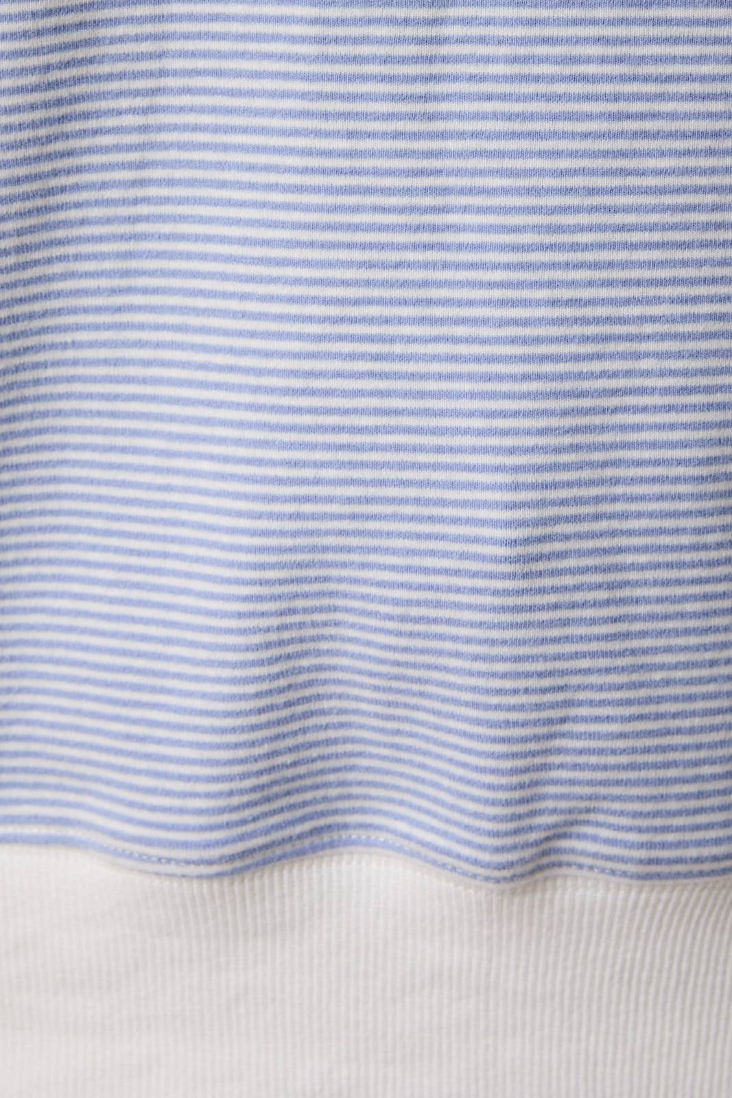 MOCK NECK STRIPE SWEATSHIRTS TOP