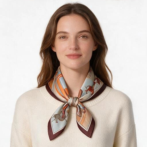 Run Wild Silk Scarf