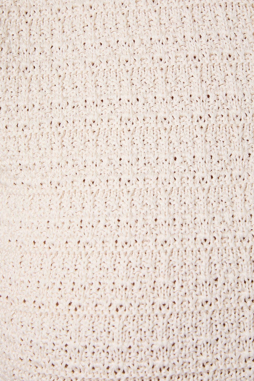 ROUND NECK EXTENDED SHOULDER BUTTON SWEATER TOP