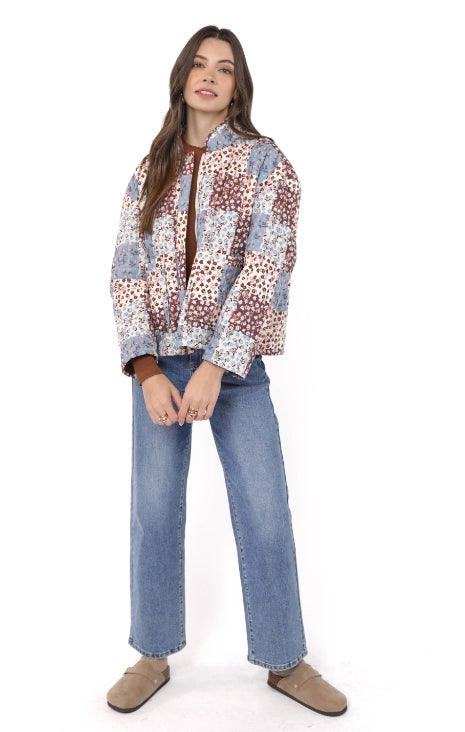 Sadie & Sage The Collector Patchwork Quilted Jacket