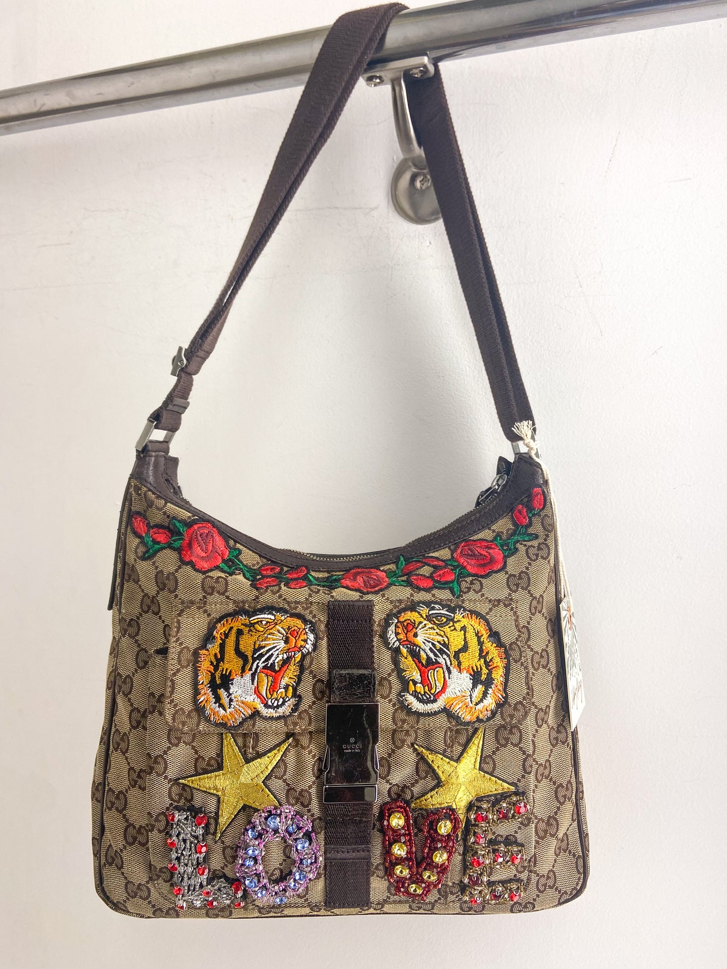 OOAK Vintage Gucci TIger Love Purse
