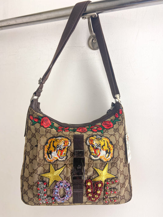 OOAK Vintage Gucci TIger Love Purse