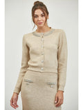 Embellished Sweater Cardigan