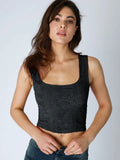 NikiBiki Double Lace Square Crop Top