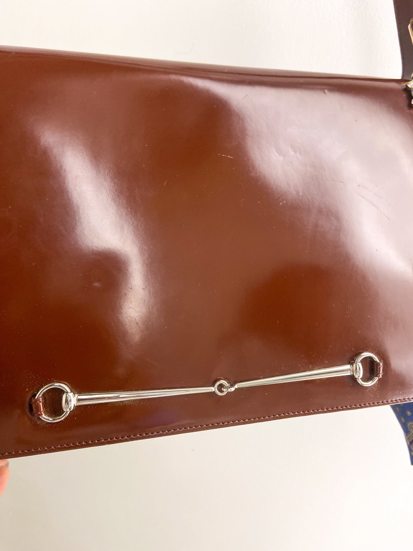 OOAK Upcycled Authentic Vintage Gucci Purse with Horse Bit