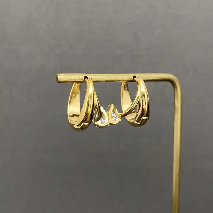 Plot Twist Hoop Earrings