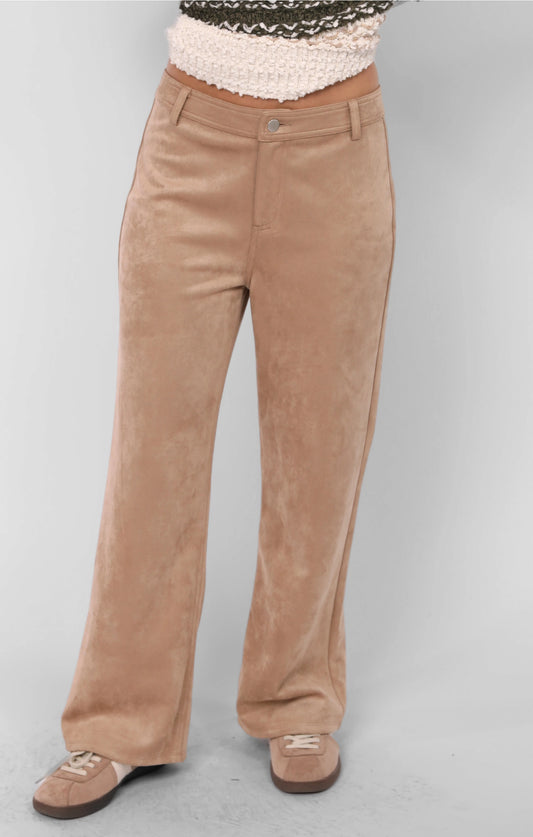 Sadie and Sage Tuscany Faux Suede Pants