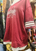 OOAK Vintage MSU Tshirt Dress