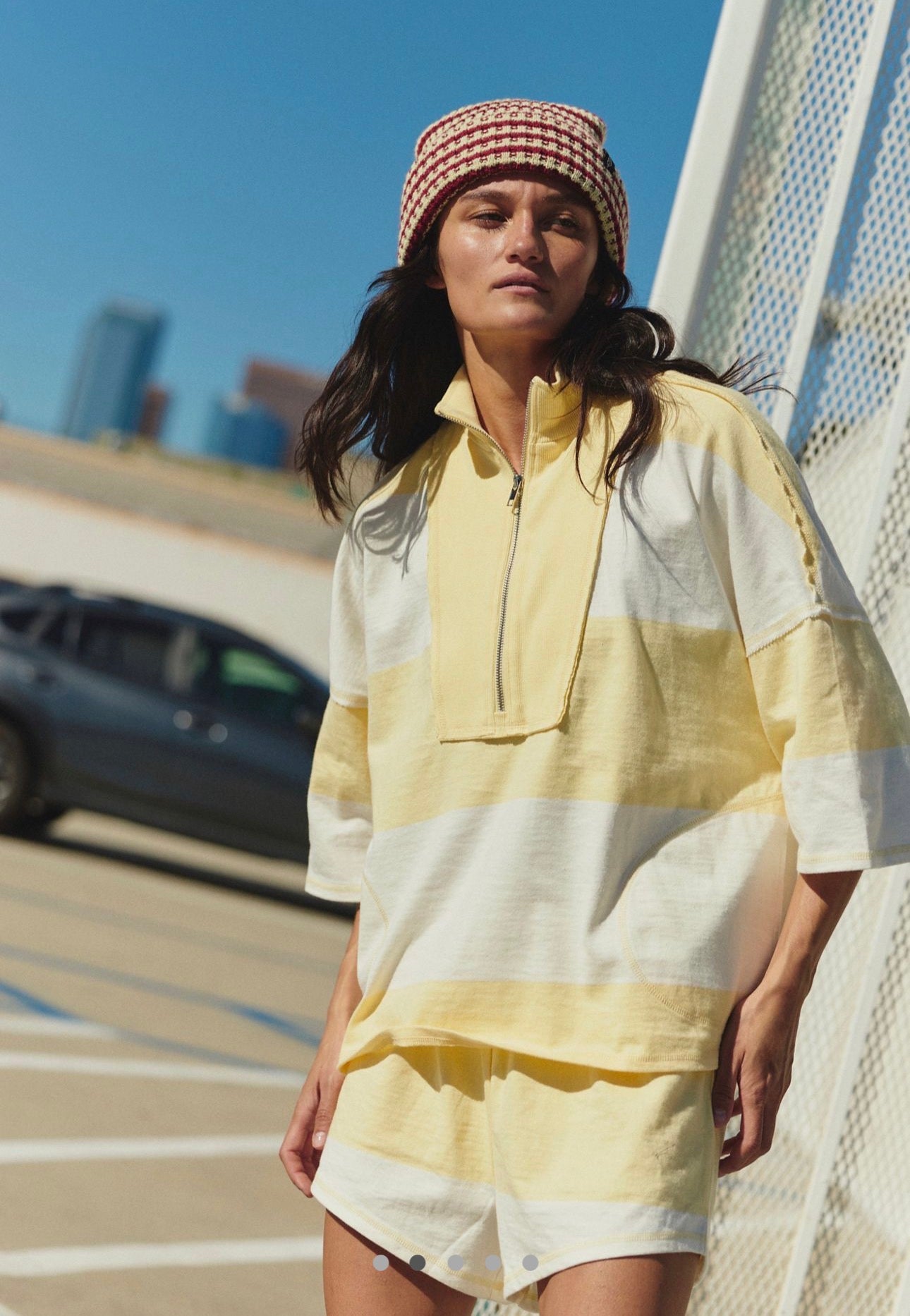 FREE PEOPLE RETRO RUGBY SET