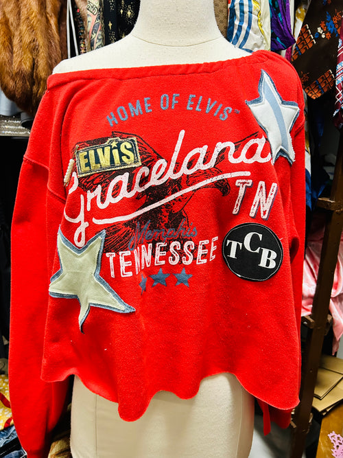 OOAK Graceland Patchwork Sweatshirt