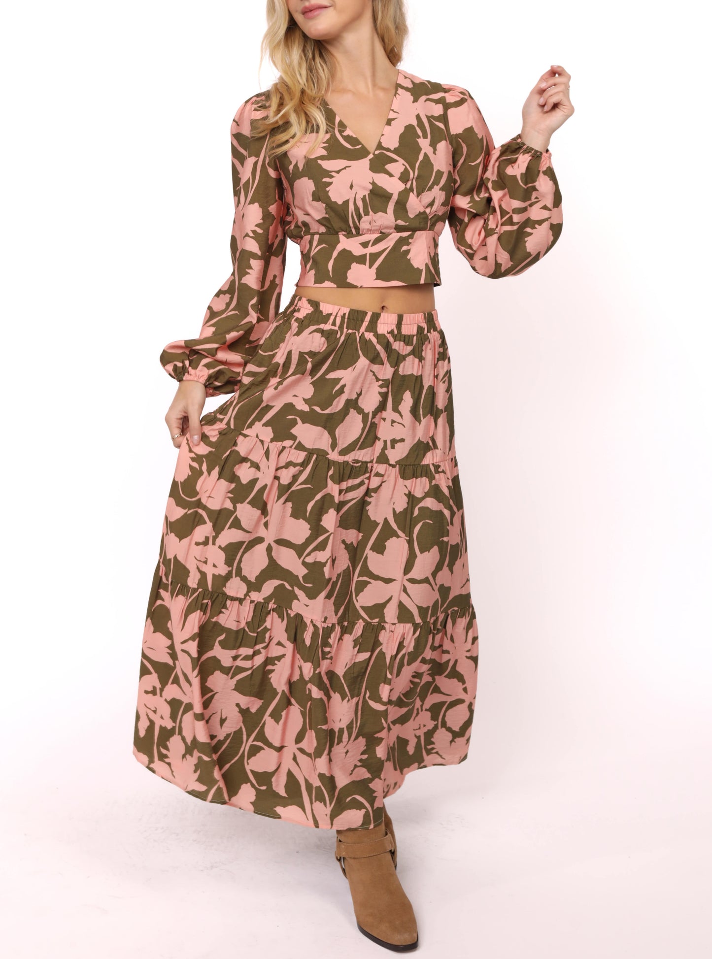 Sadie and Sage My Dearest Surplice Blouse