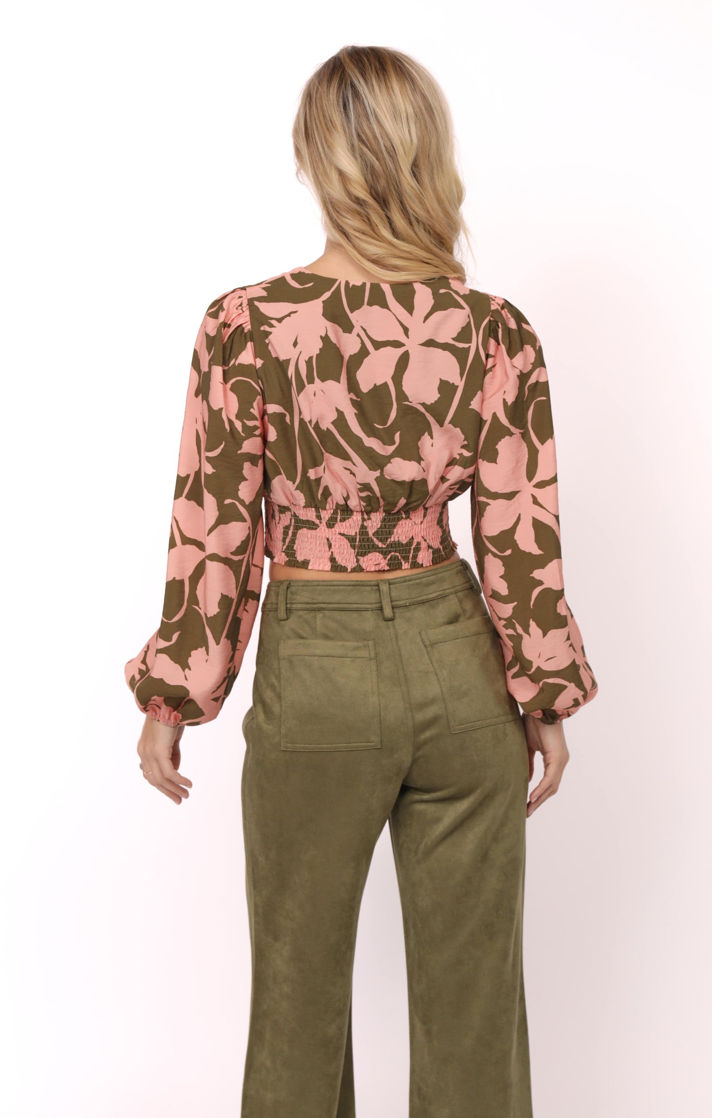 Sadie and Sage My Dearest Surplice Blouse