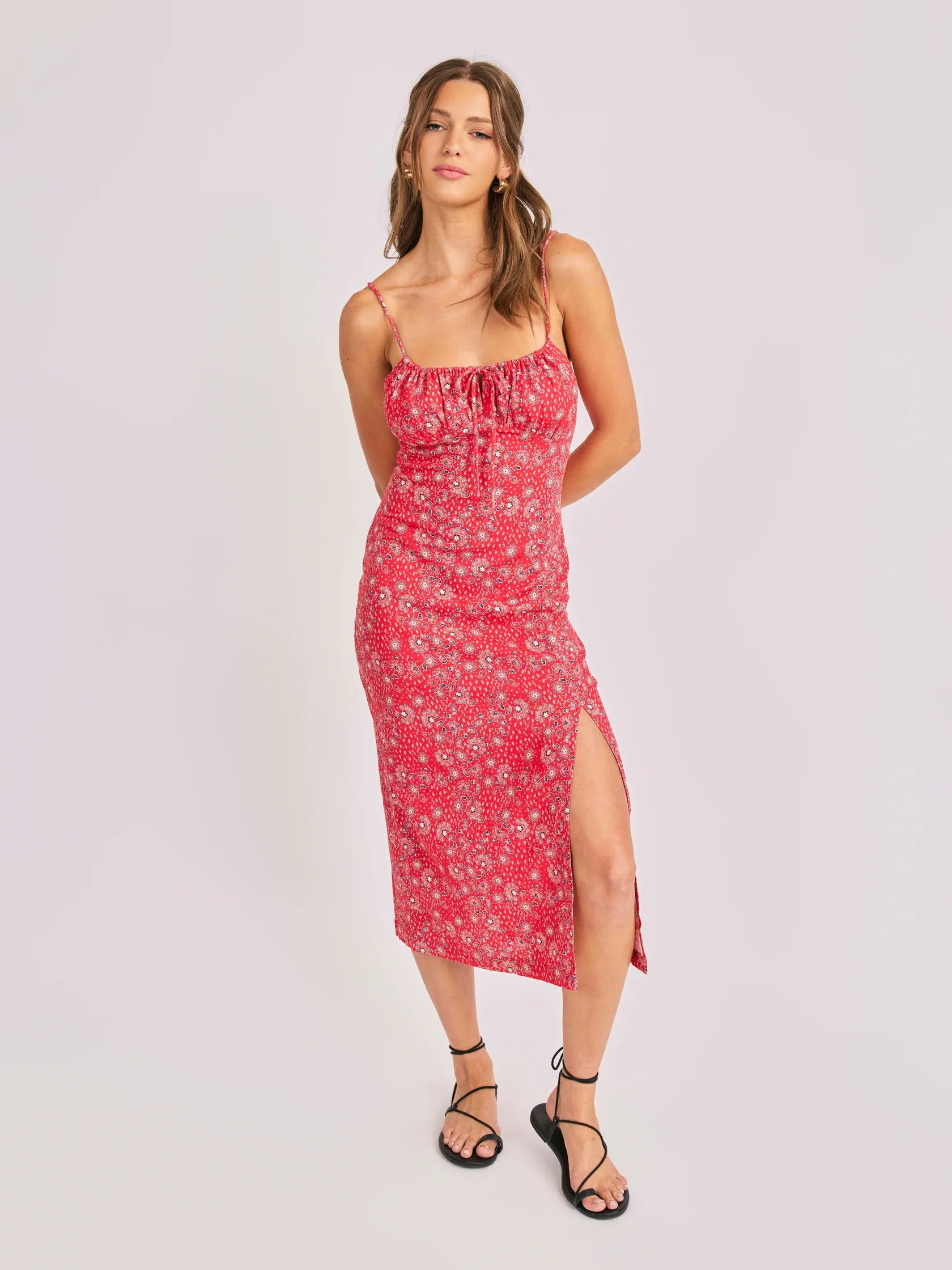 Sadie & Sage Firecracker Midi Dress