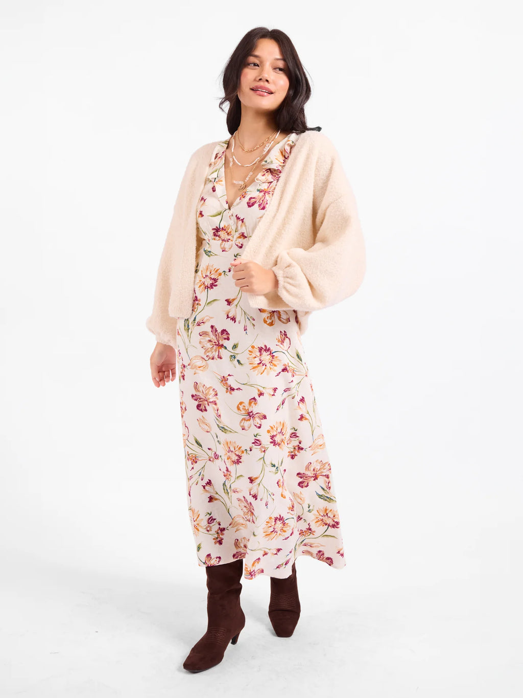 Sadie & Sage Marley Dolman Slv Sweater Cardi