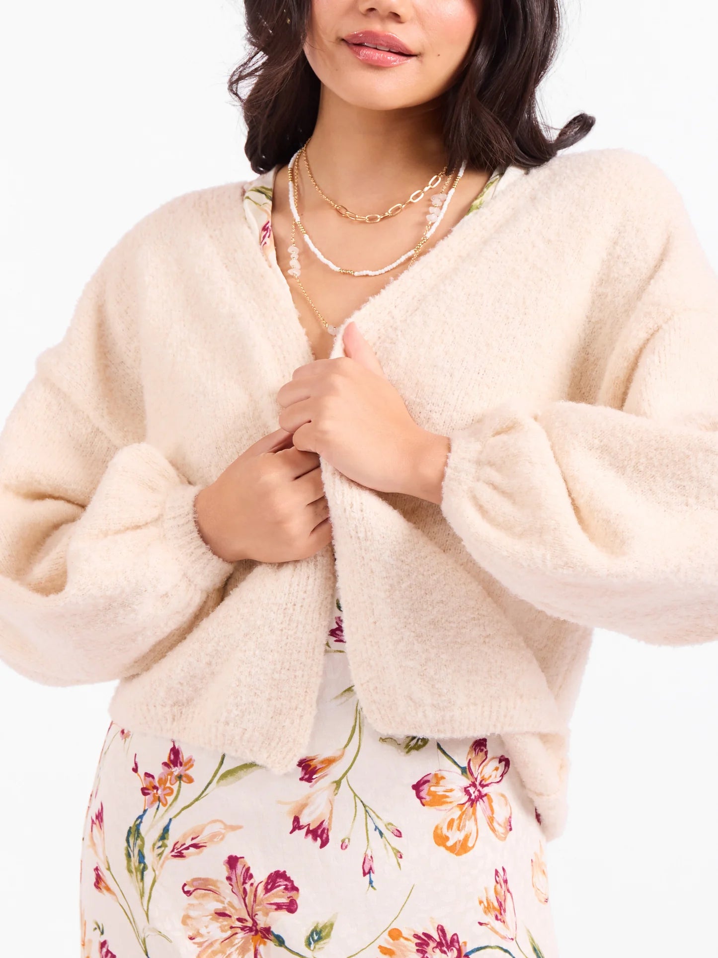 Sadie & Sage Marley Dolman Slv Sweater Cardi