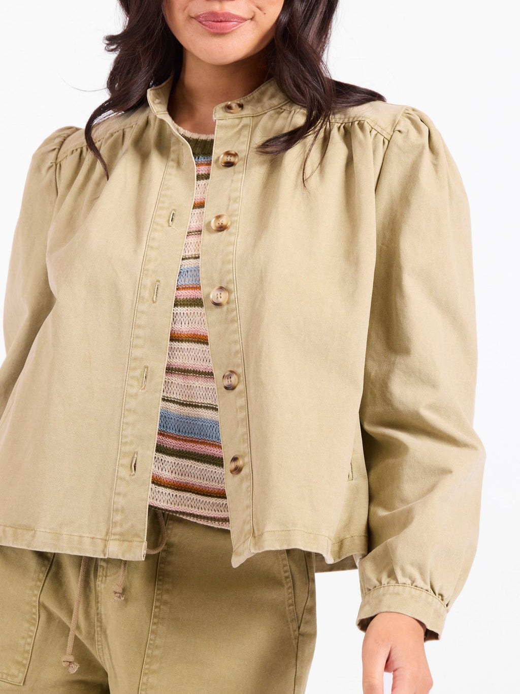 Sadie & Sage Wildhearted Buttoned Jacket