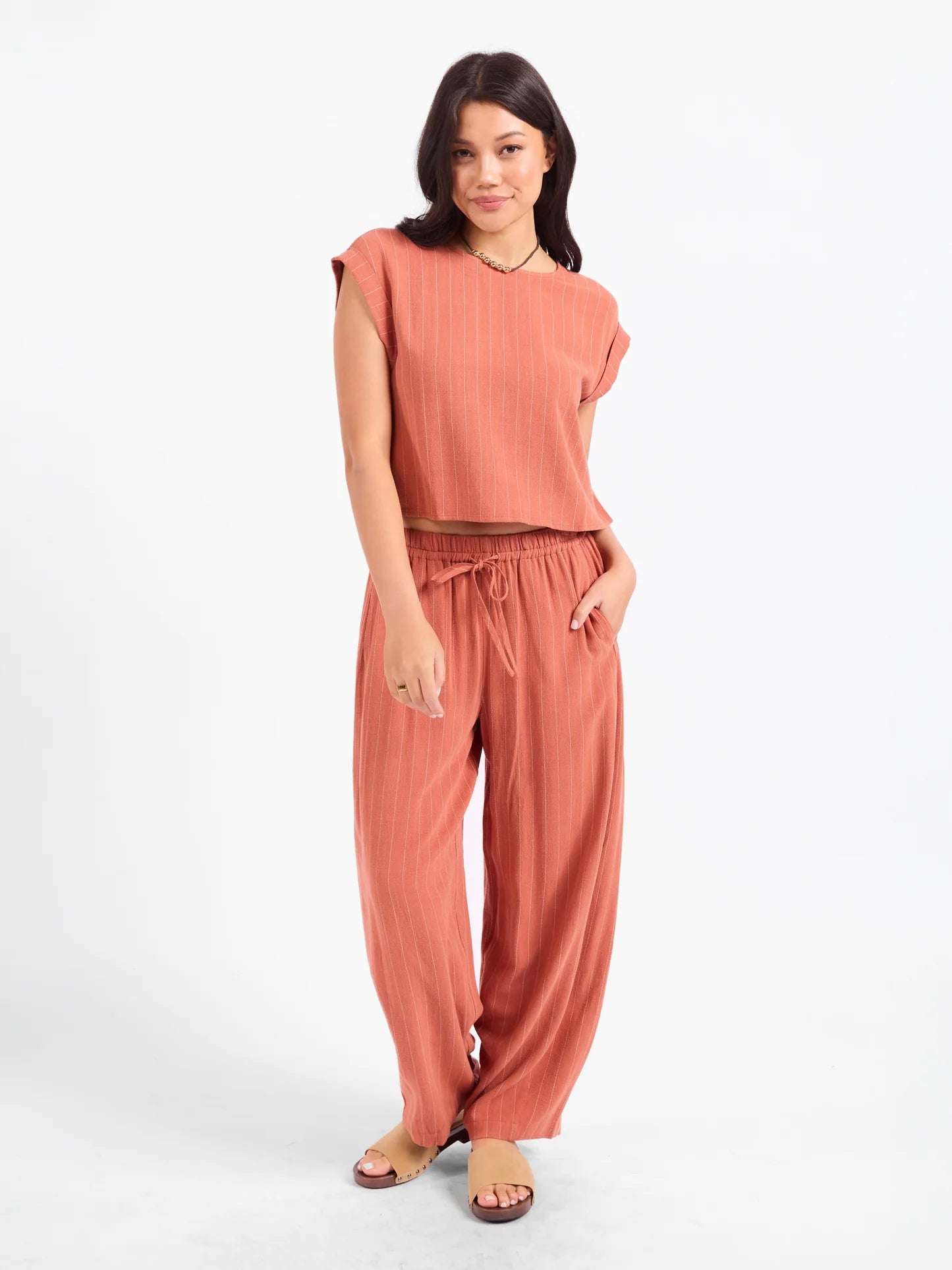 Sadie & Sage Sugarloaf Stripe Pants