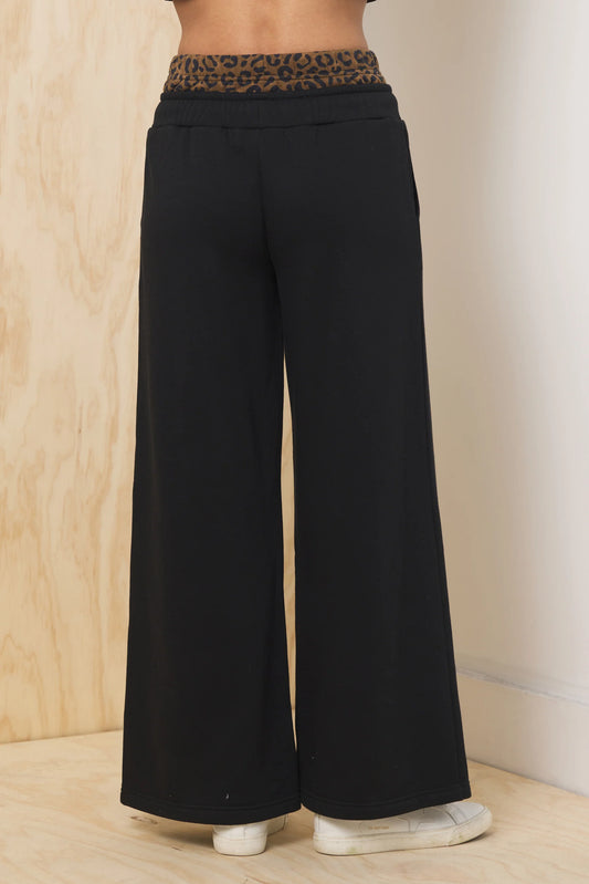 Vintage Havana Heavy Surfwash Pant w/ Printed Double Waist