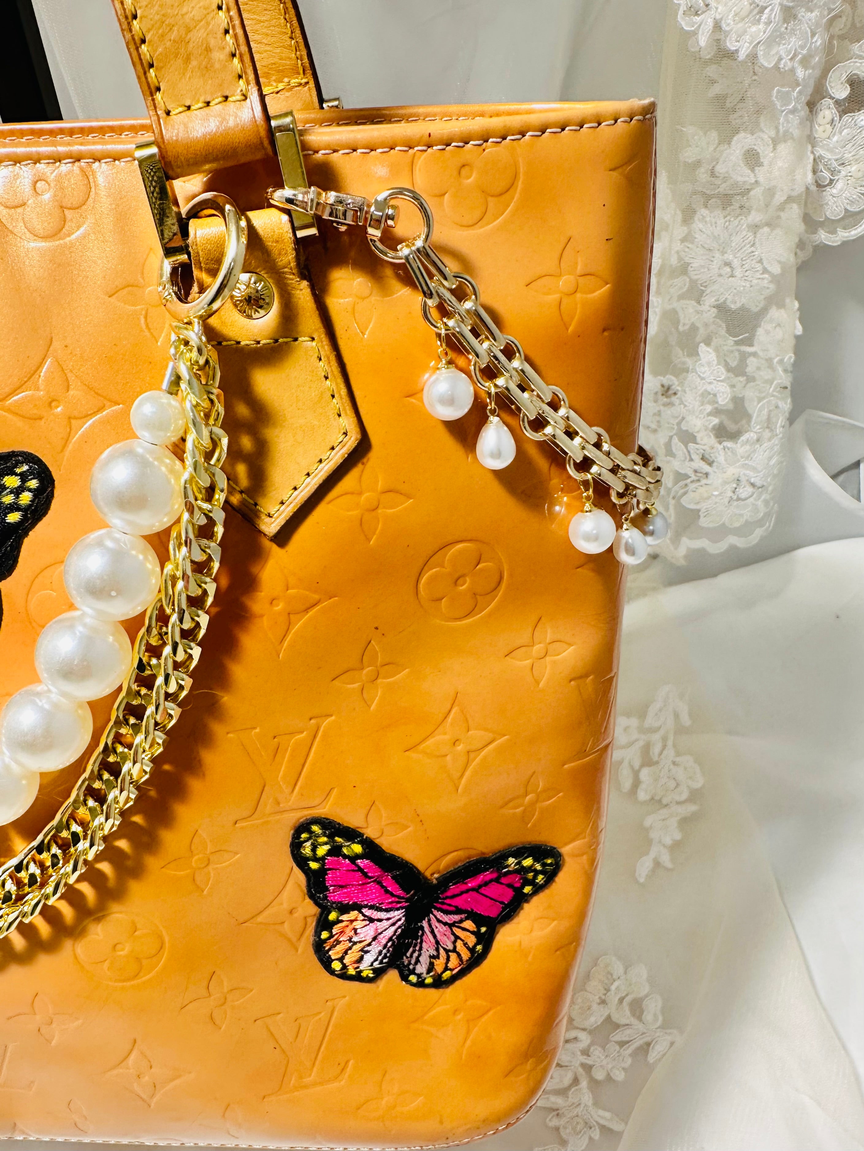 OOAK Vintage LV Butterfly Purse