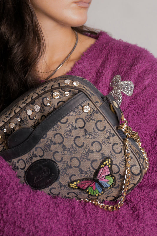 LS Upcycled vintage Celine Purse