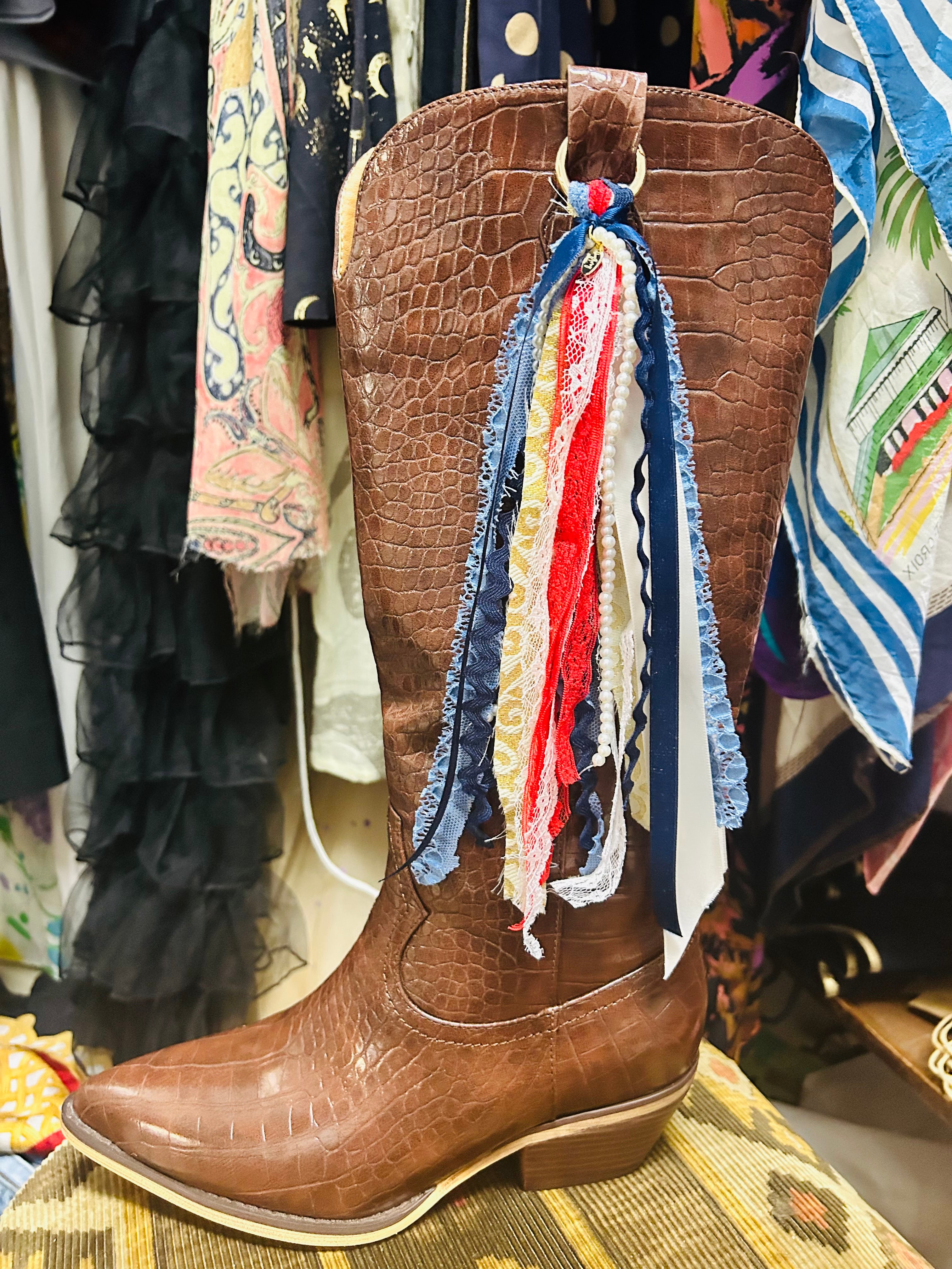 Handmade Game Day Boot/Bag Charm