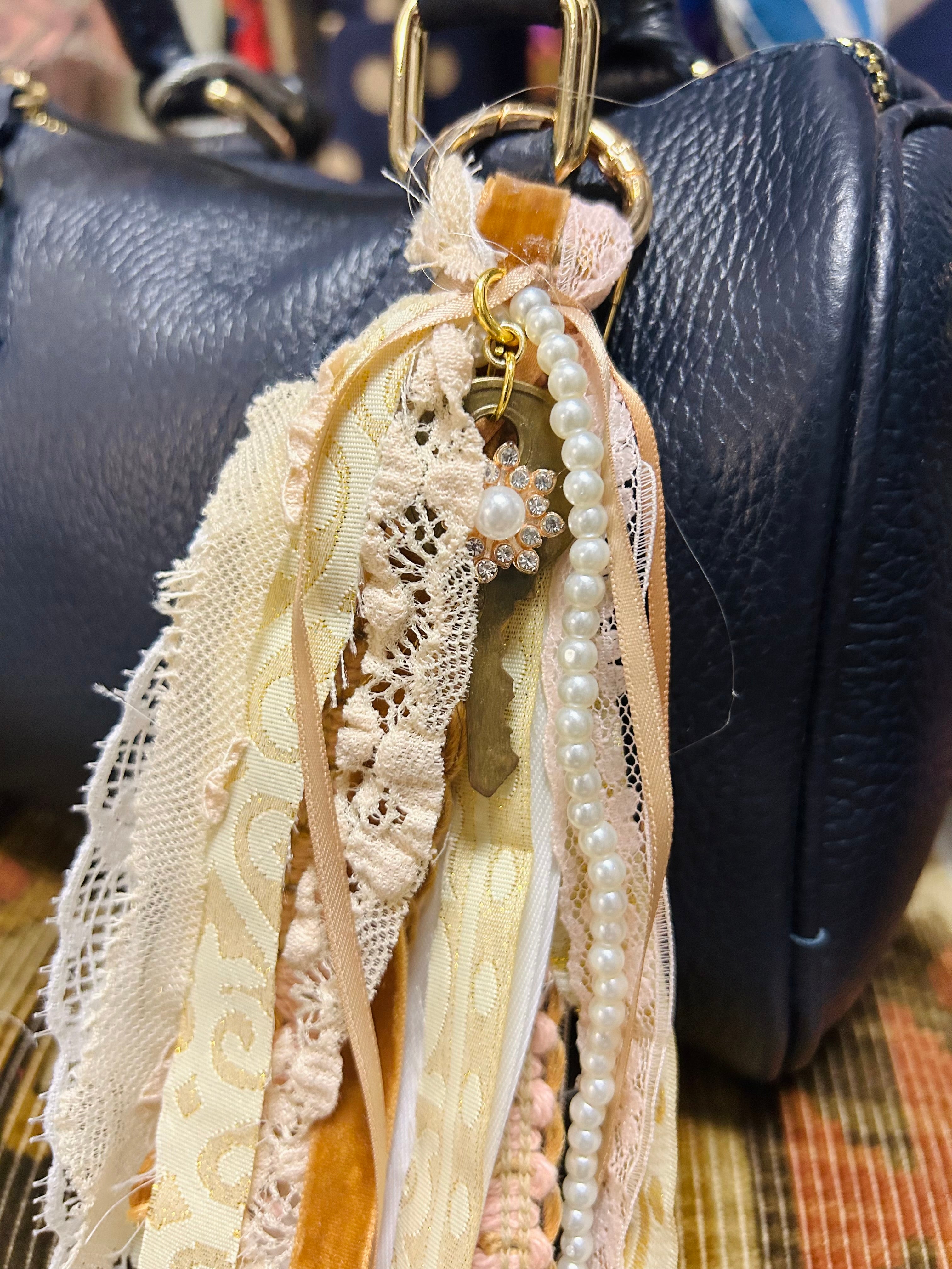 OOAK Vintage Key Boot/Bag Charm