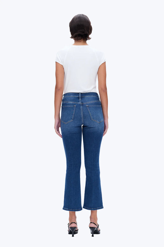 Bayeas High Rise Bootcut Flare Denim Jeans