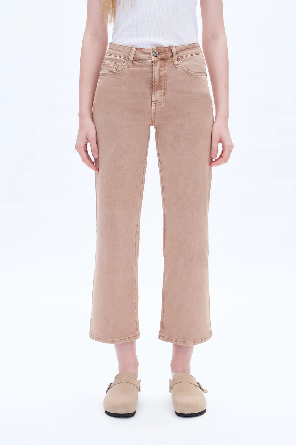 Bayeas Bella Mid Rise Straight Pants