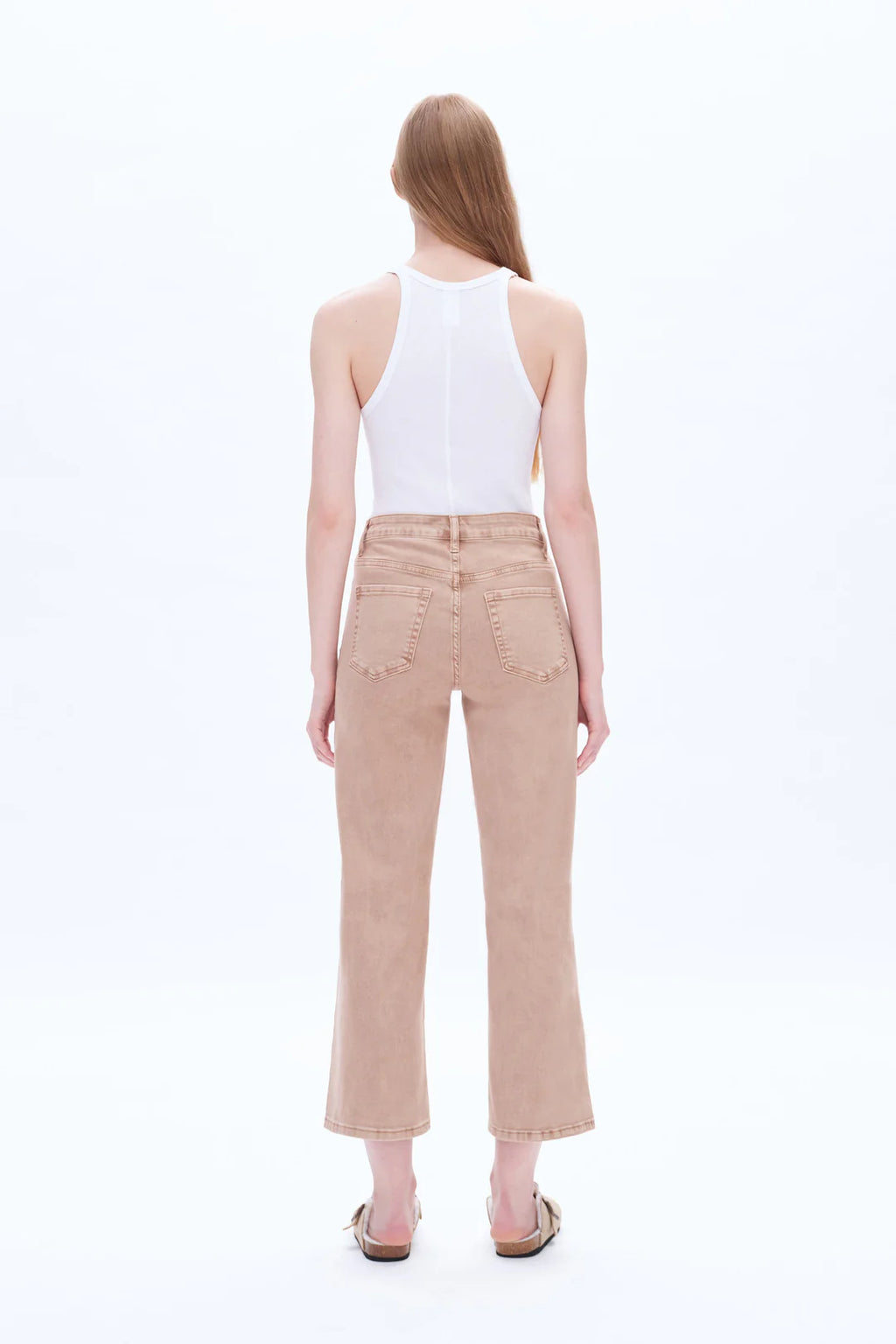 Bayeas Bella Mid Rise Straight Pants